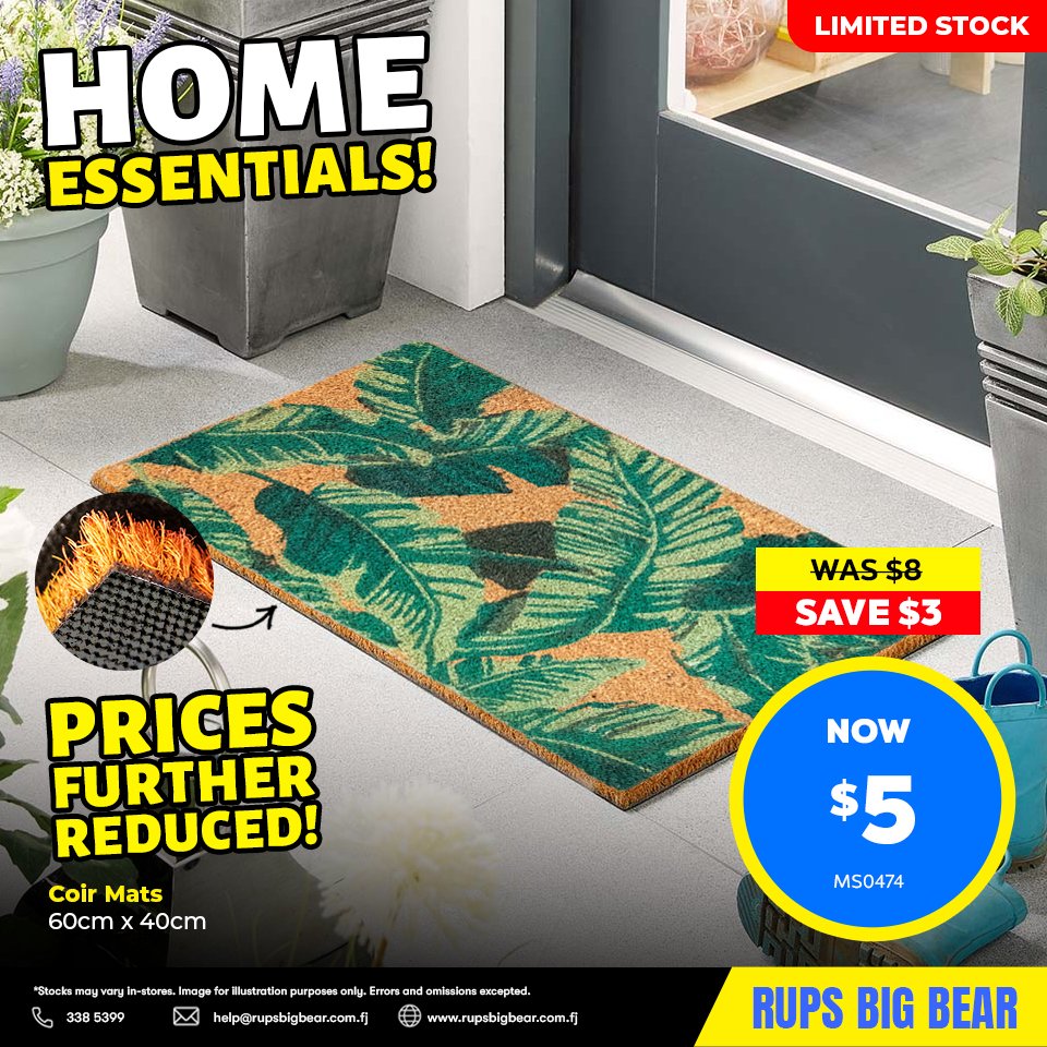 Coir Mats 60cm x 40cm