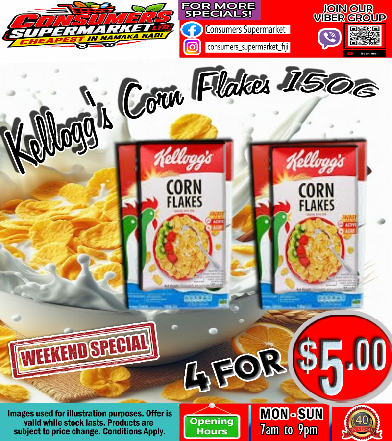 Kellogg's Corn Flakes 150g Weekend Special