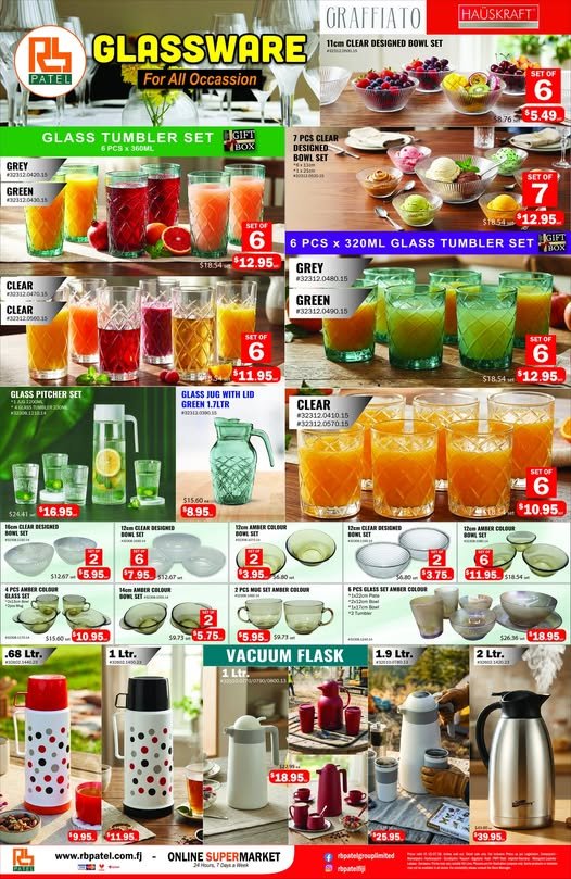Glassware Collections