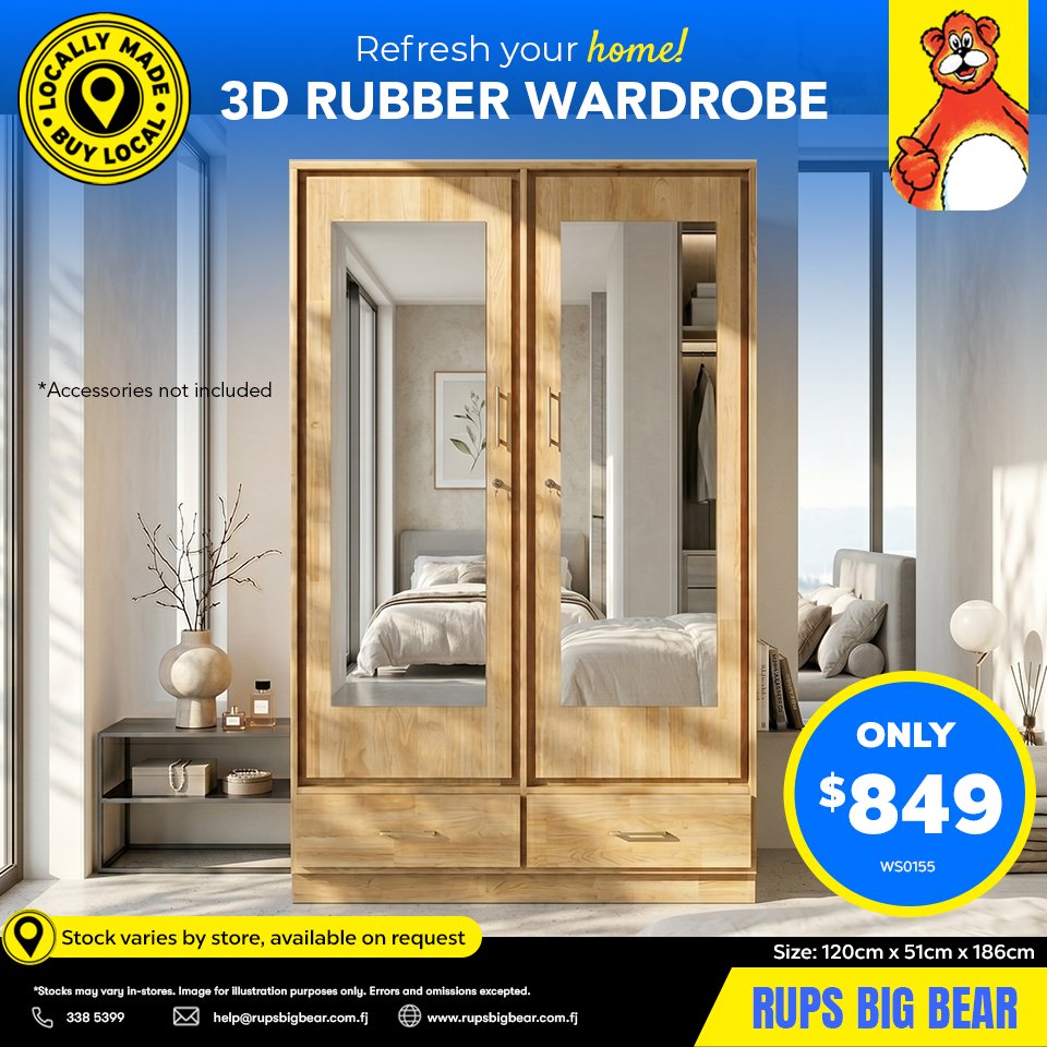 3D Rubber Wardrobe