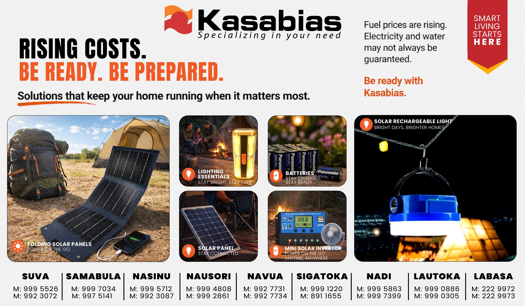 Rising Costs - Be Ready. Be Prepared.