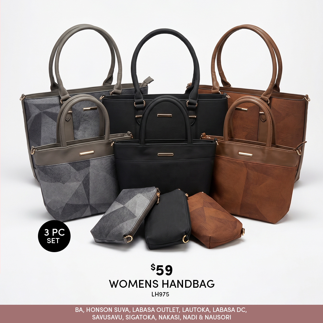 Womens Handbag 3-Piece Set