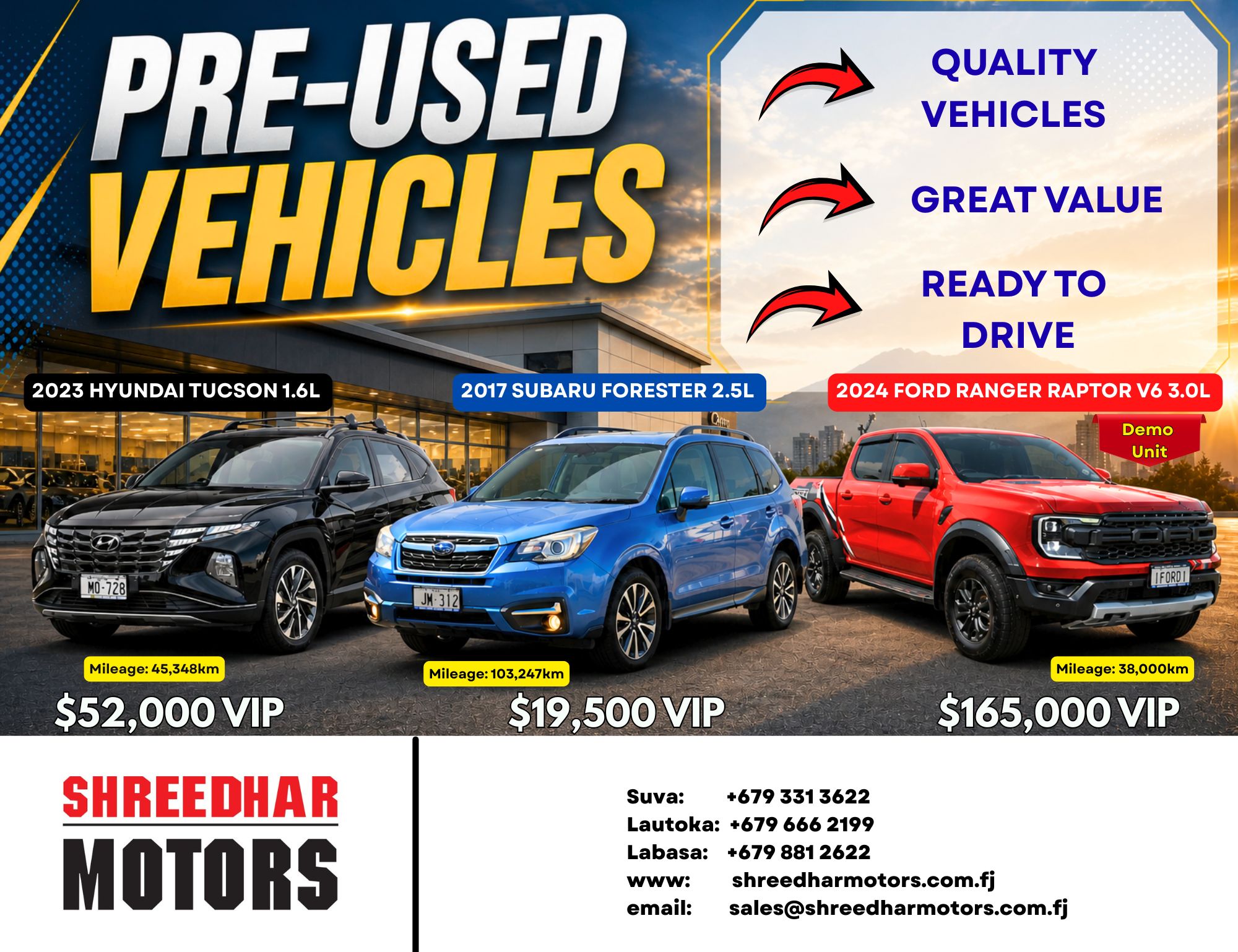 Pre-Owned Vehicles