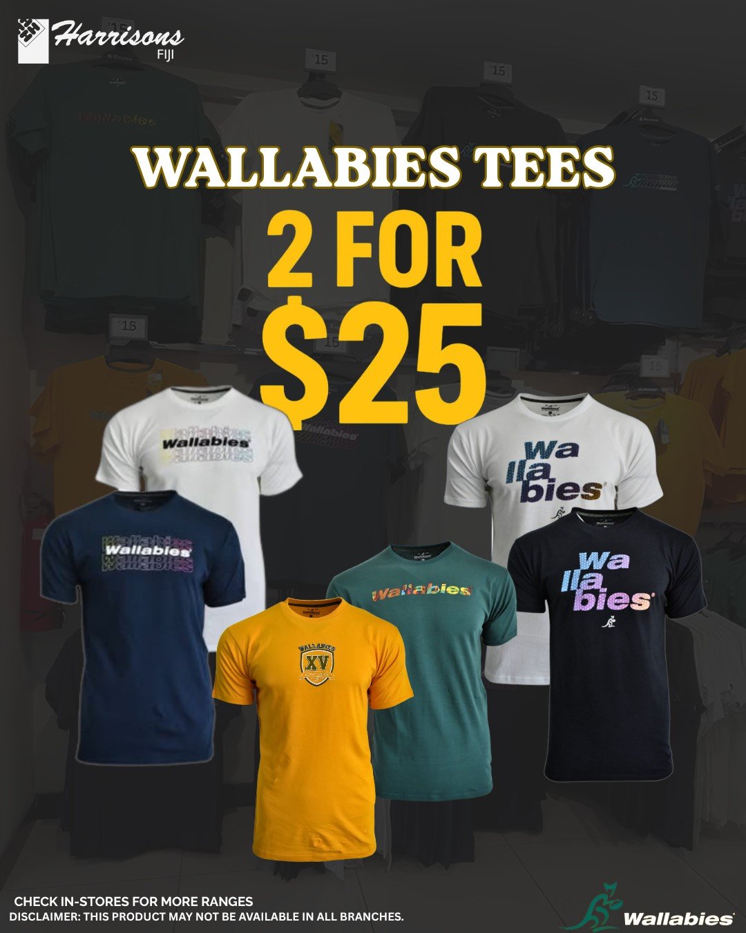 Wallabies Tees