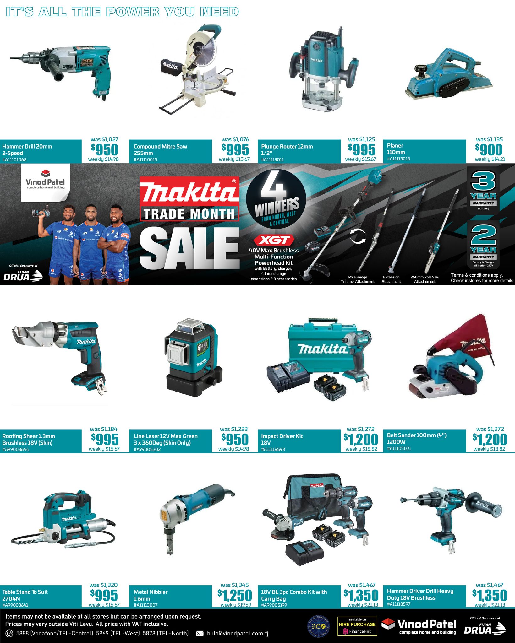 Makita Trade Month Sale - Power Tools