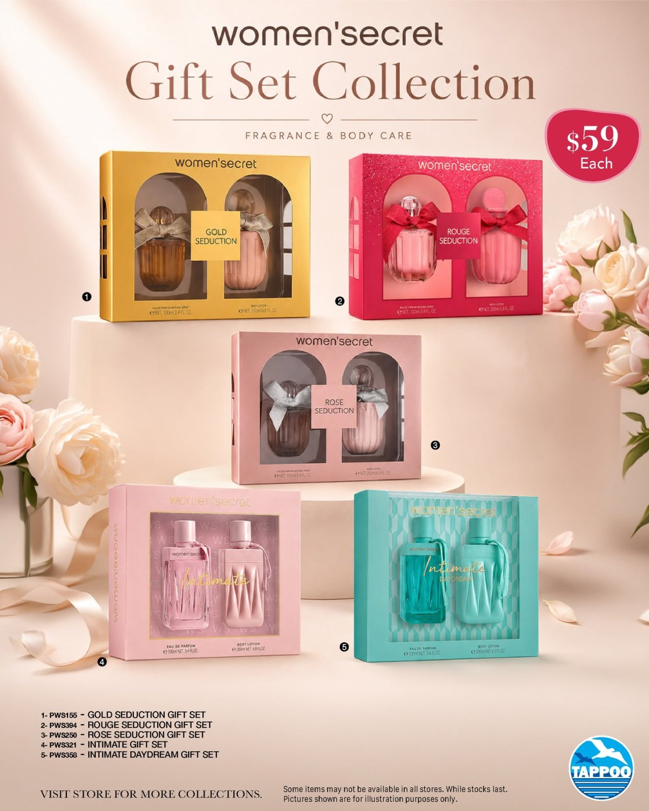 Women'secret Gift Set Collection