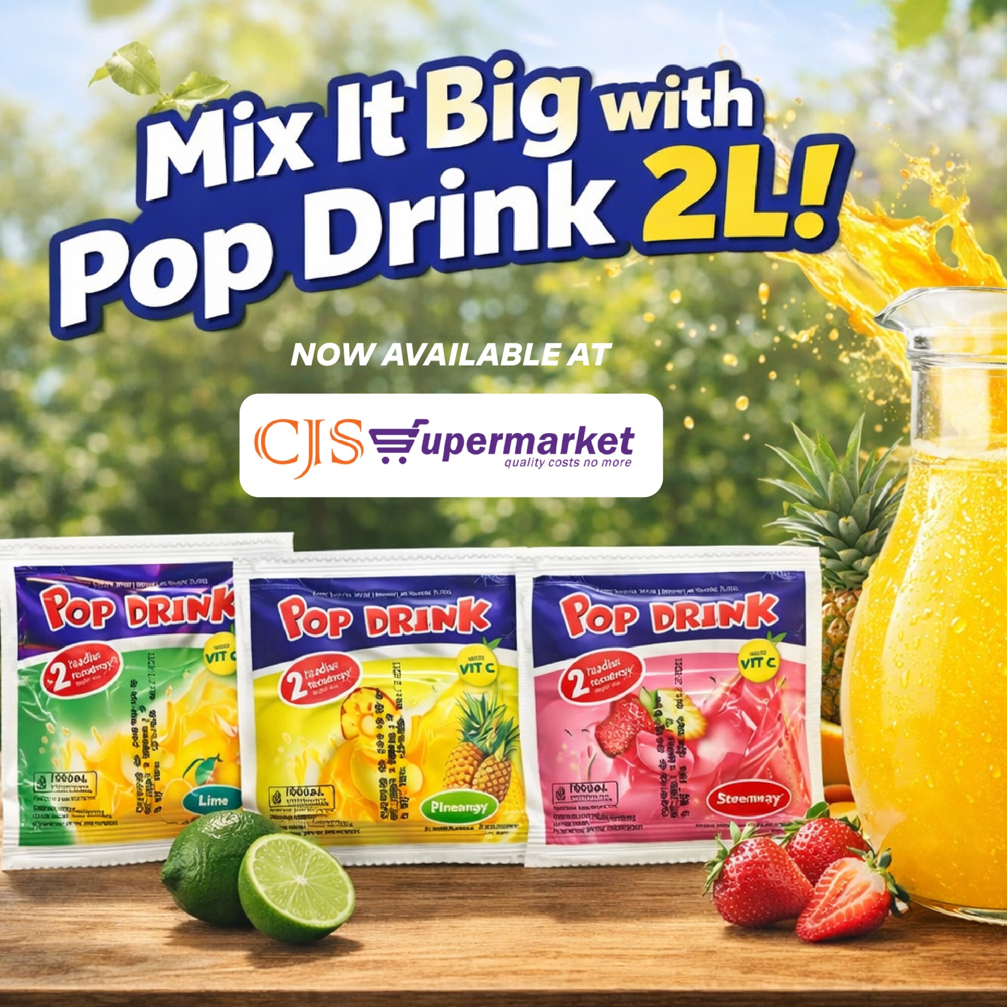 Pop Drink 2L Assorted - Page 1