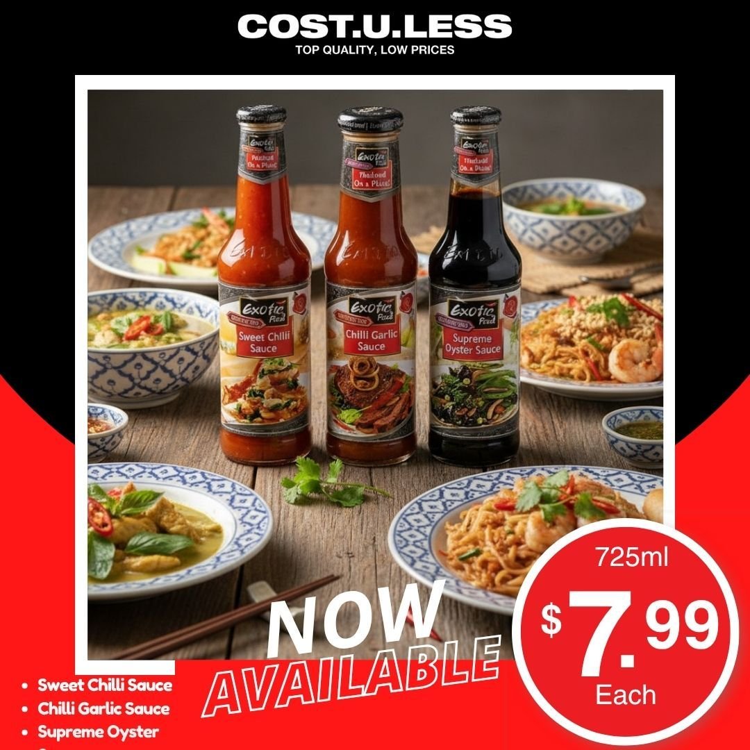 Exotic Foods Sauces – Back in Stock