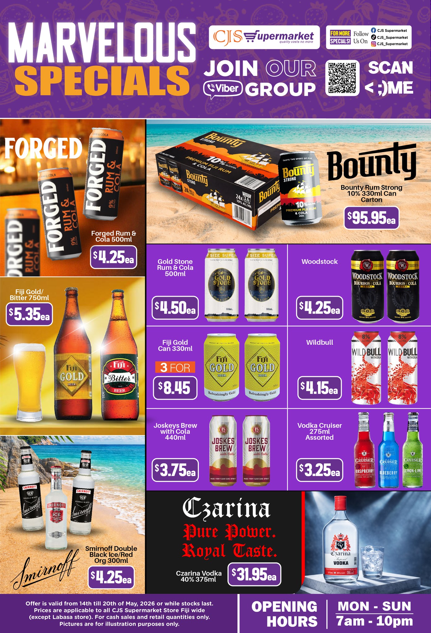 Marvelous Specials - Alcohol & Beverages