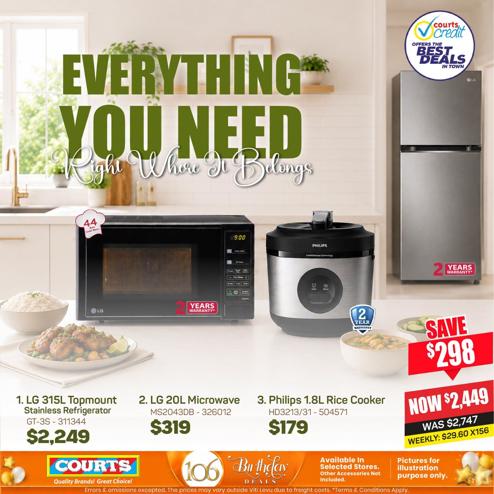 Everything You Need - Kitchen & Appliances Bundle