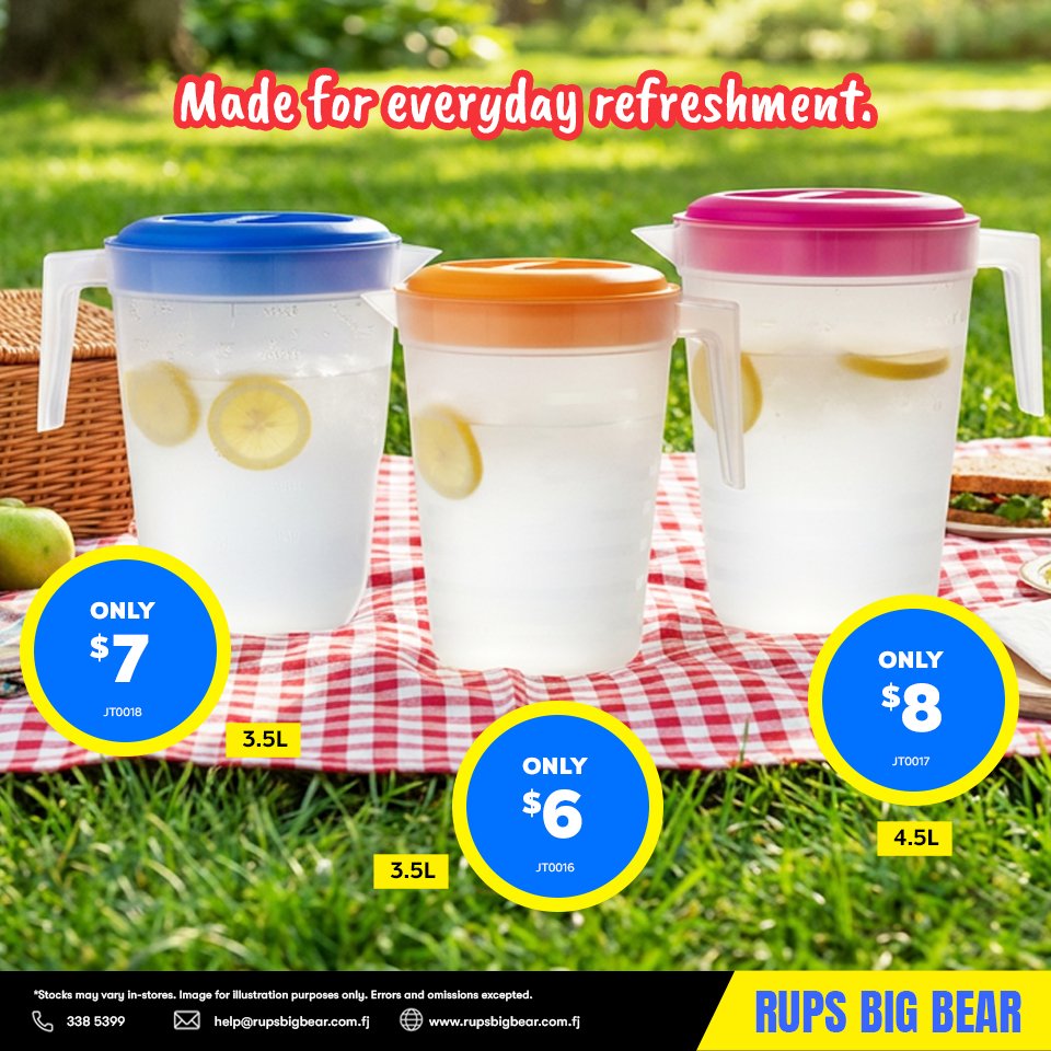Plastic Jugs for Everyday Refreshment - Page 1