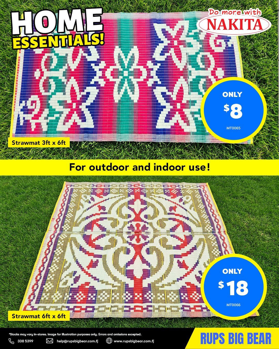 Home Essentials Strawmats - Page 1