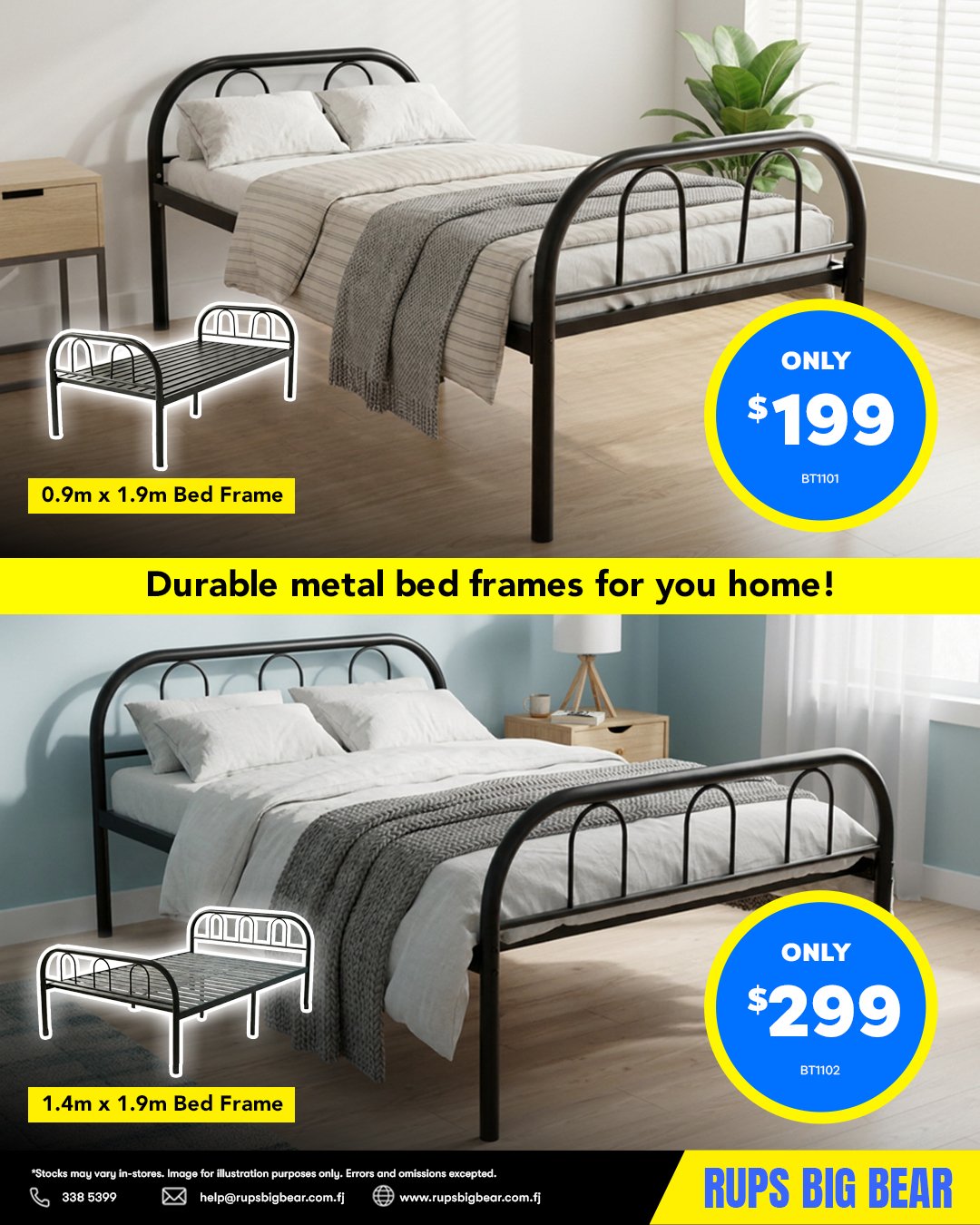Durable Metal Bed Frames - Page 1