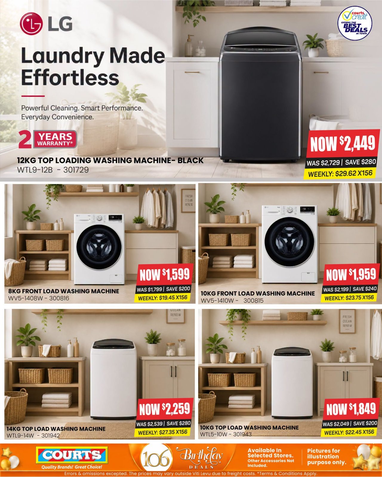 LG Laundry Made Effortless