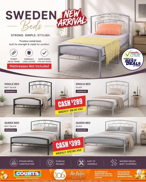 Sweden Beds – New Arrival