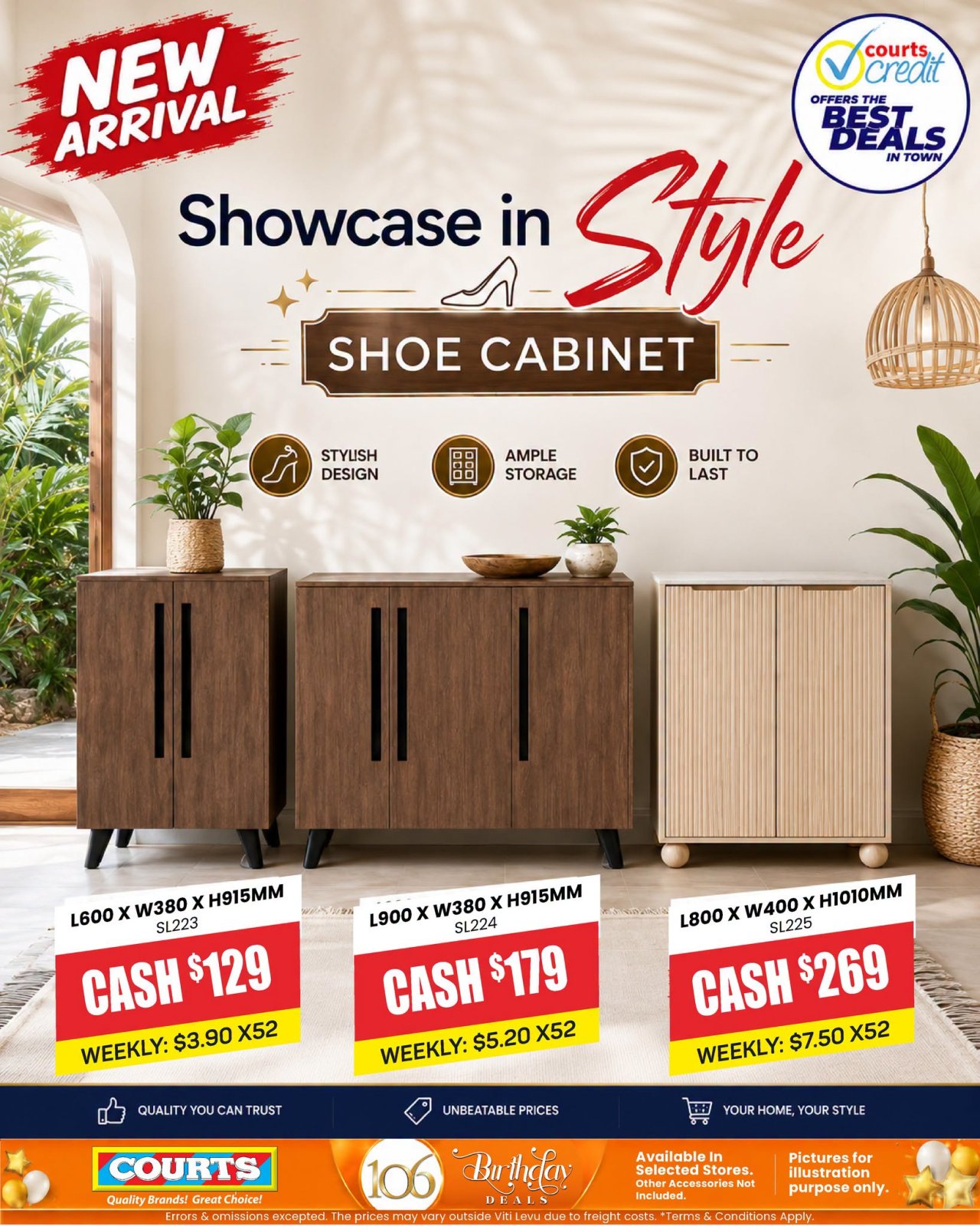 Shoe Cabinet - Showcase in Style