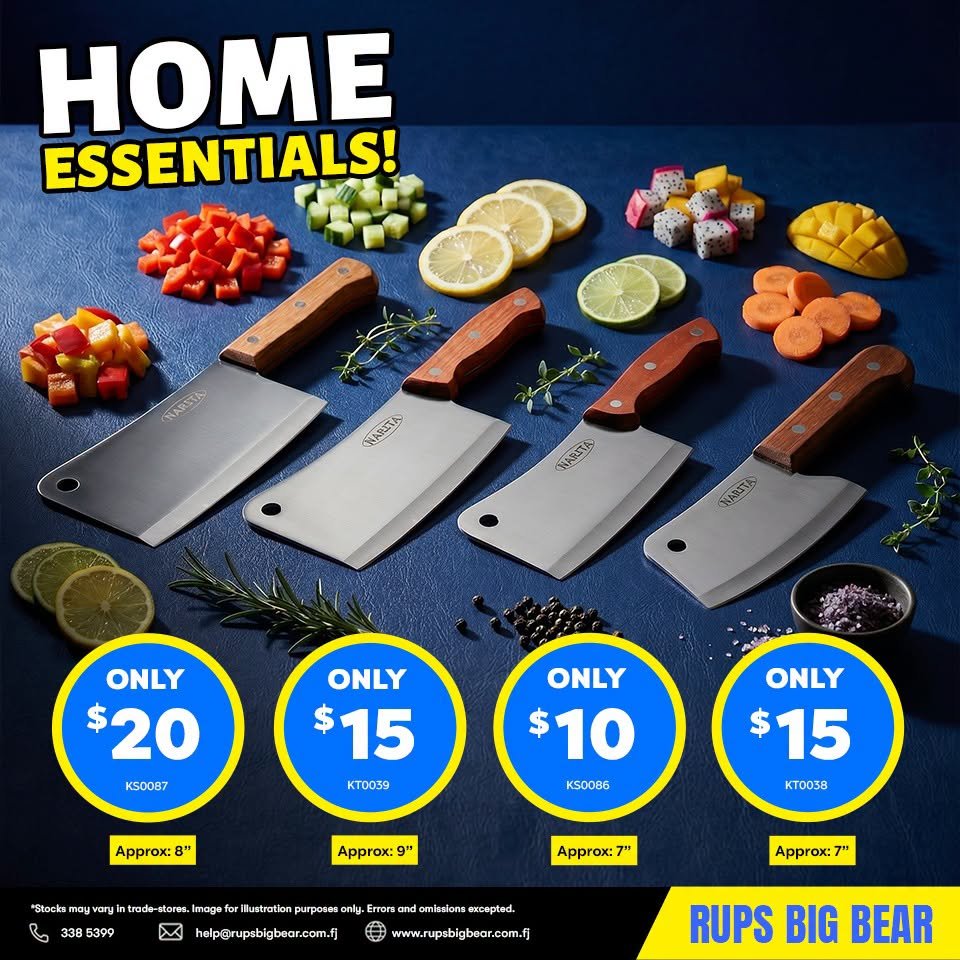 Home Essentials! Kitchen Knives Set