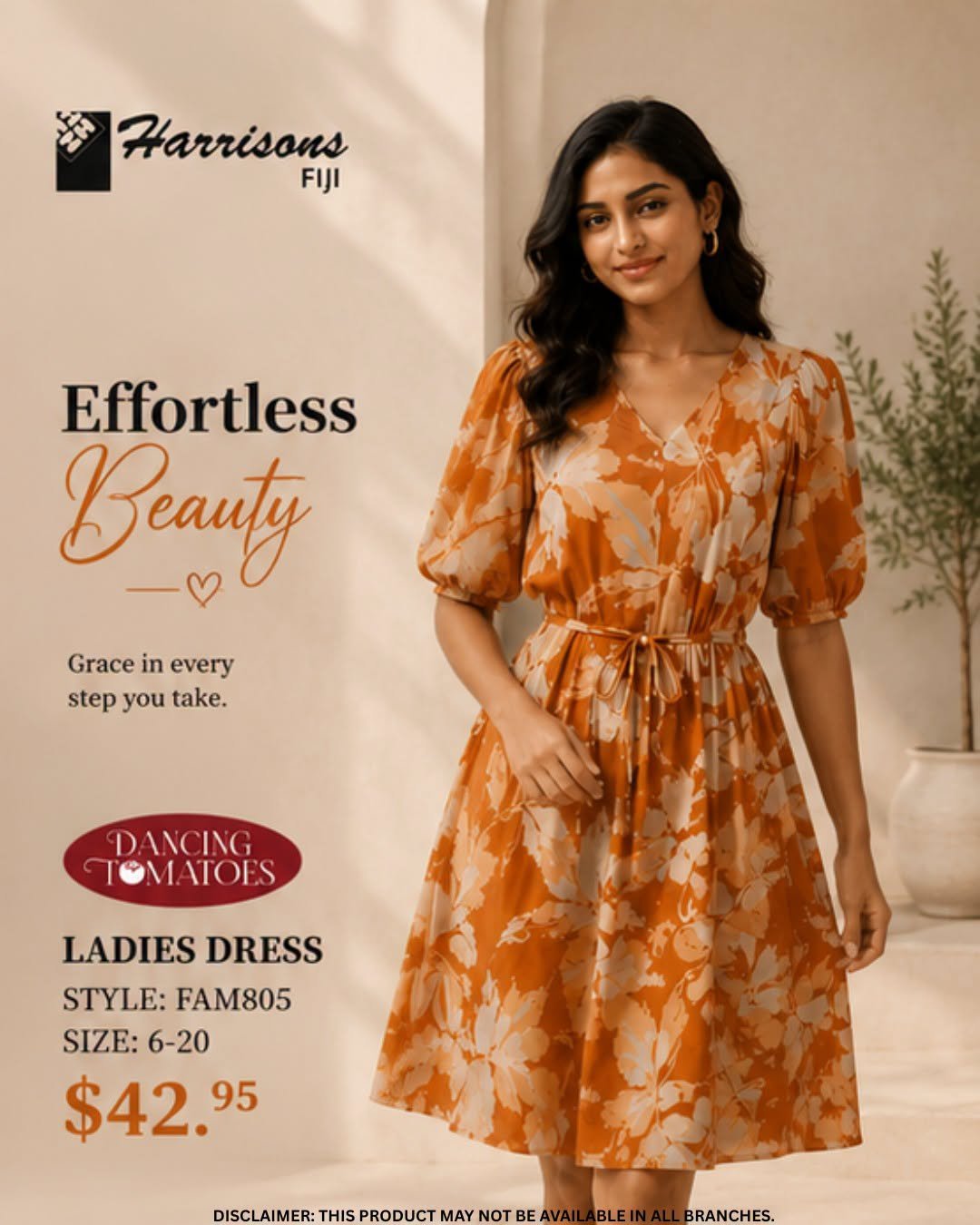 Ladies Dress - Effortless Beauty