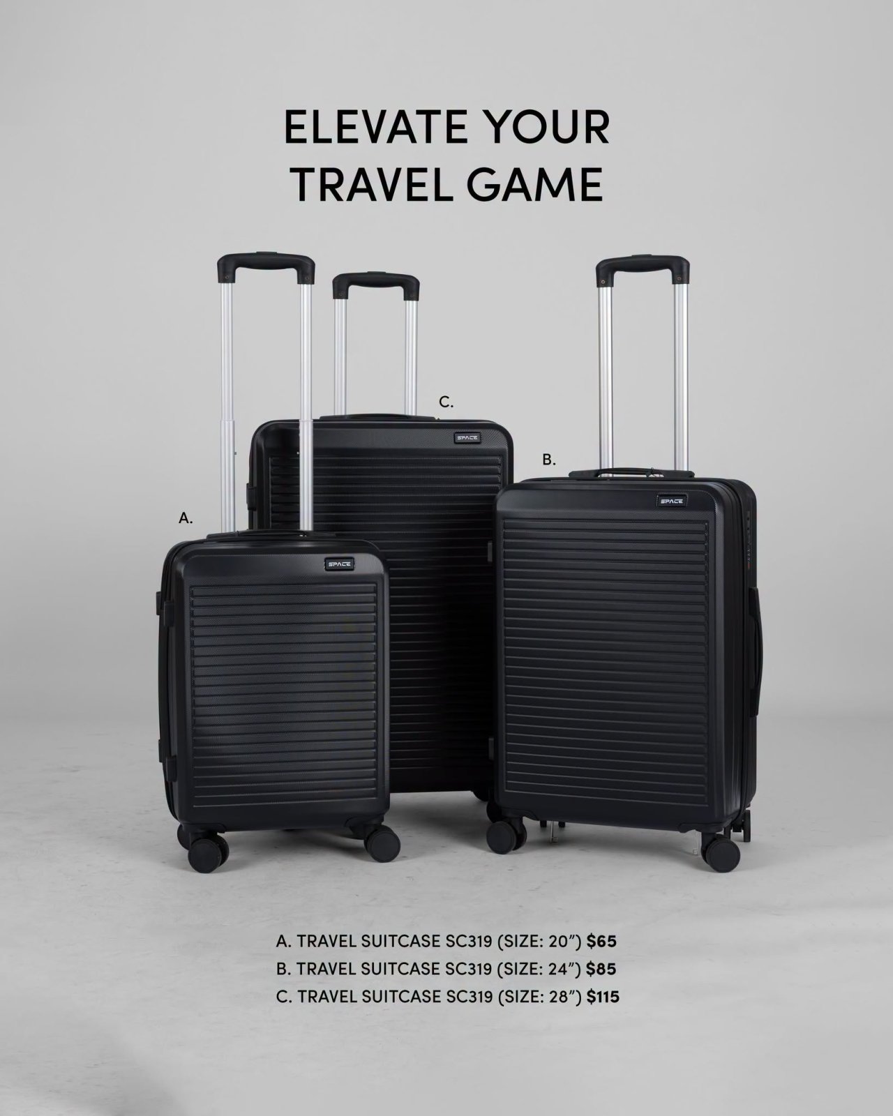 Travel Suitcase SC319 Collection