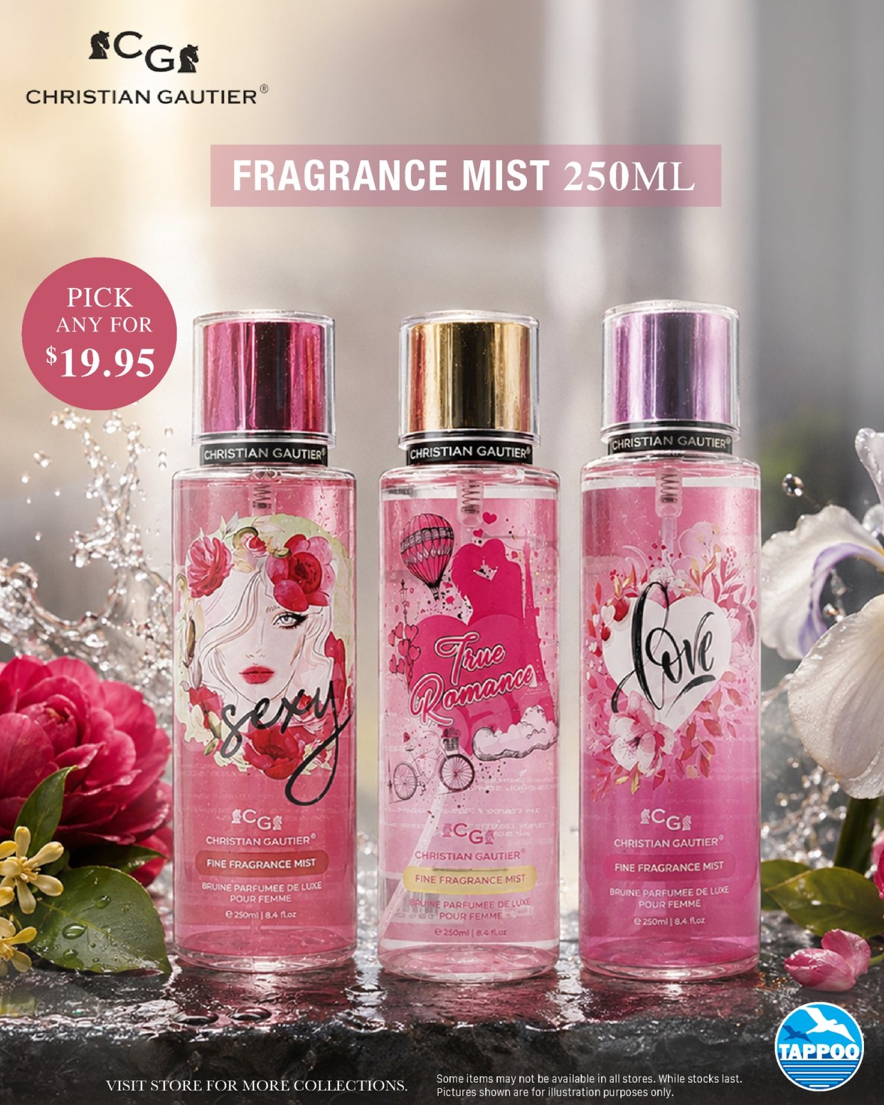 Christian Gautier Fragrance Mist 250ml