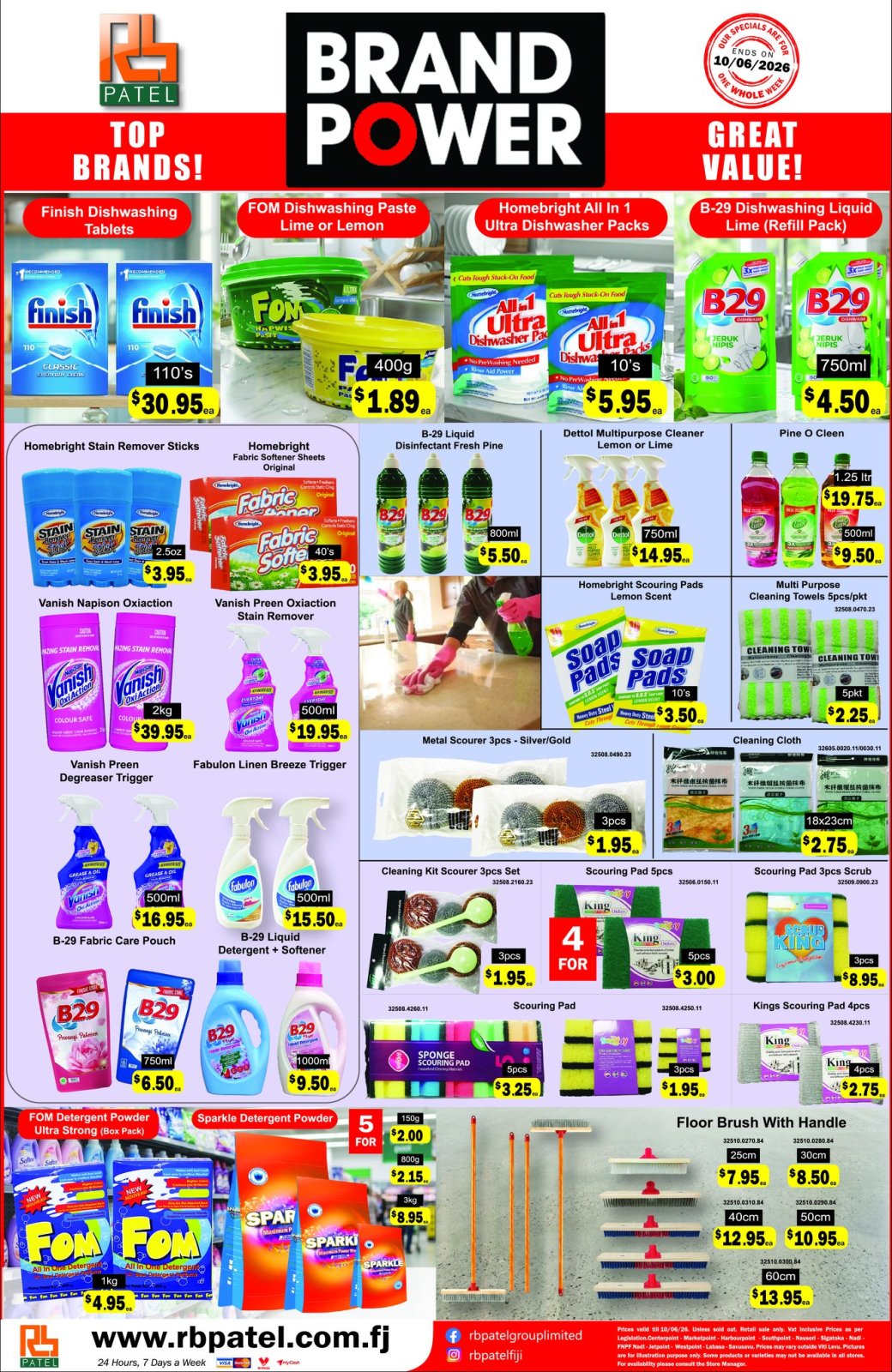 Brand Power Specials – RB Patel Weekly Flyer - Page 1
