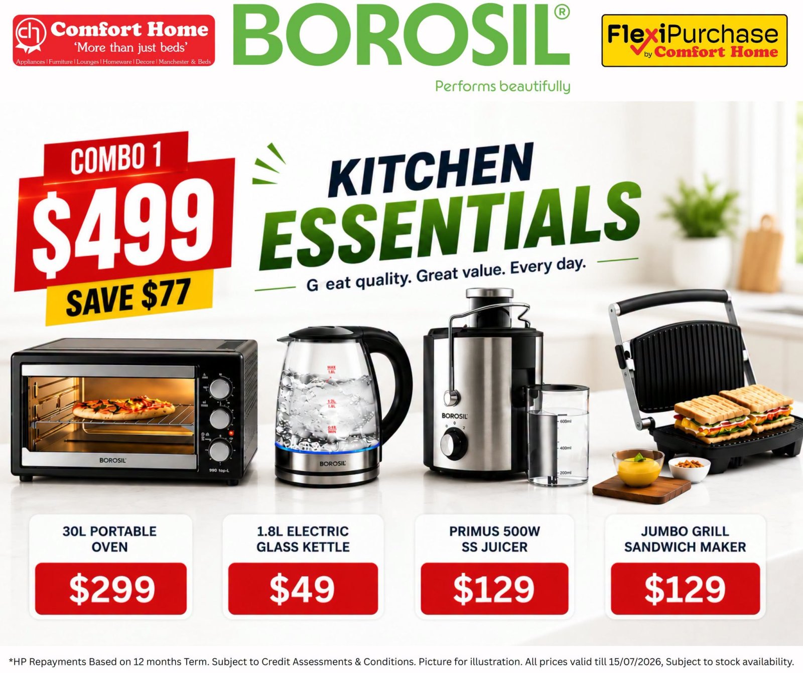 Kitchen Essentials Combo
