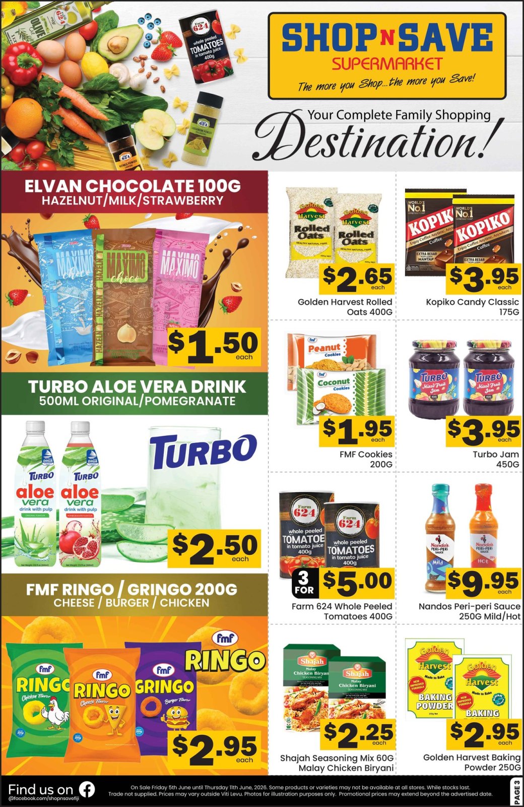 Shop N Save Weekly Supermarket Specials - Page 1