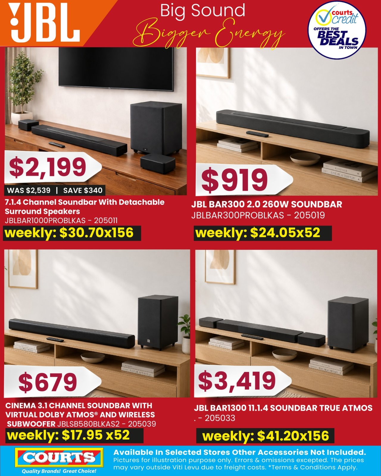 JBL Soundbars - Big Sound, Bigger Energy - Page 1