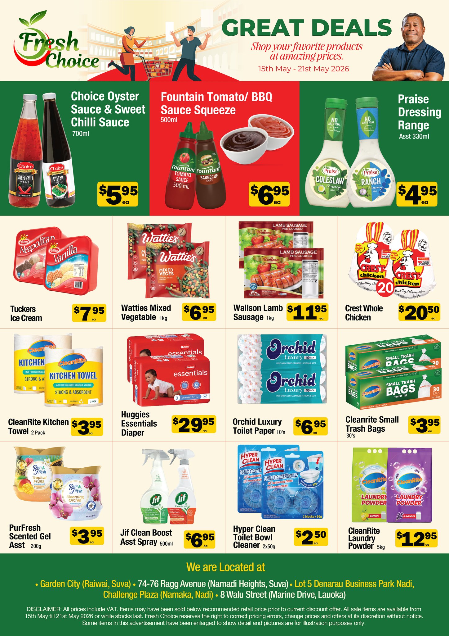 Great Deals - Fresh Choice Weekly Specials