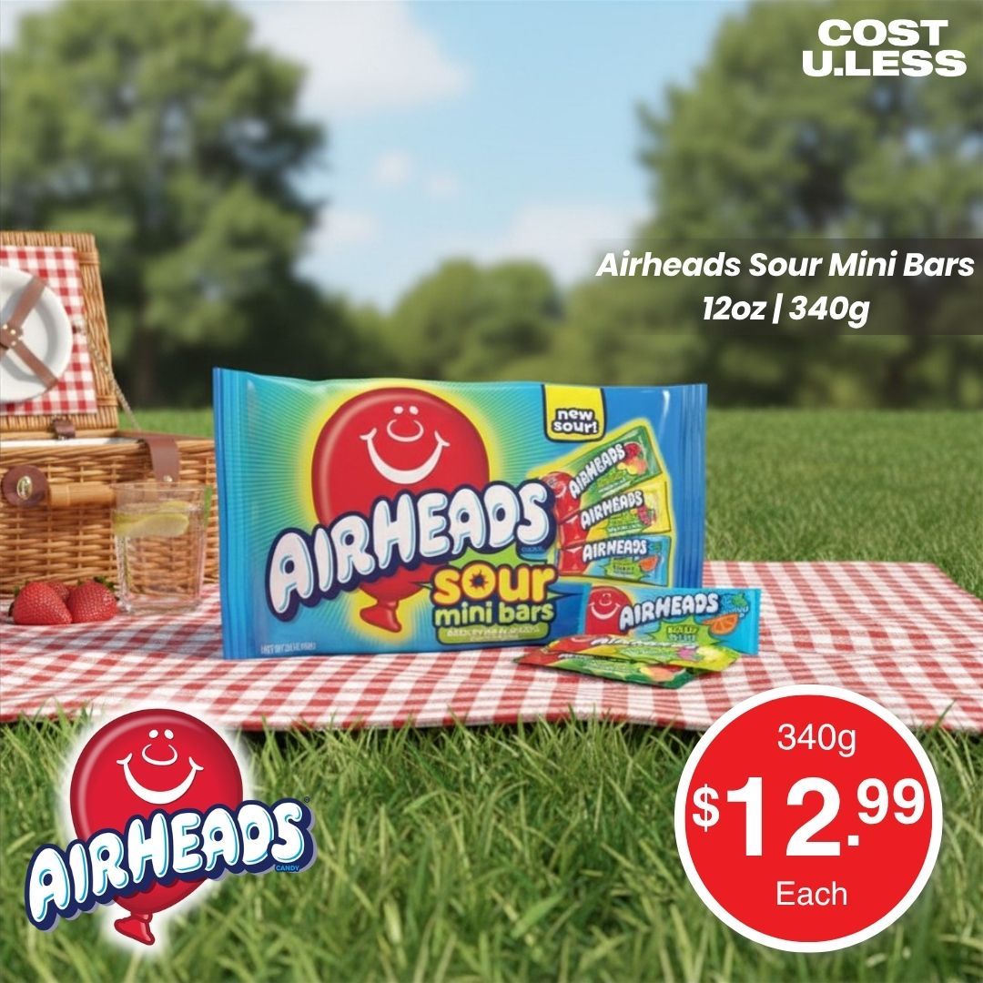 Airheads Sour Mini Bars