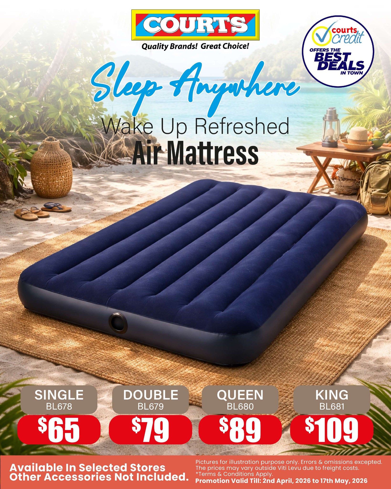 Air Mattress - Sleep Anywhere