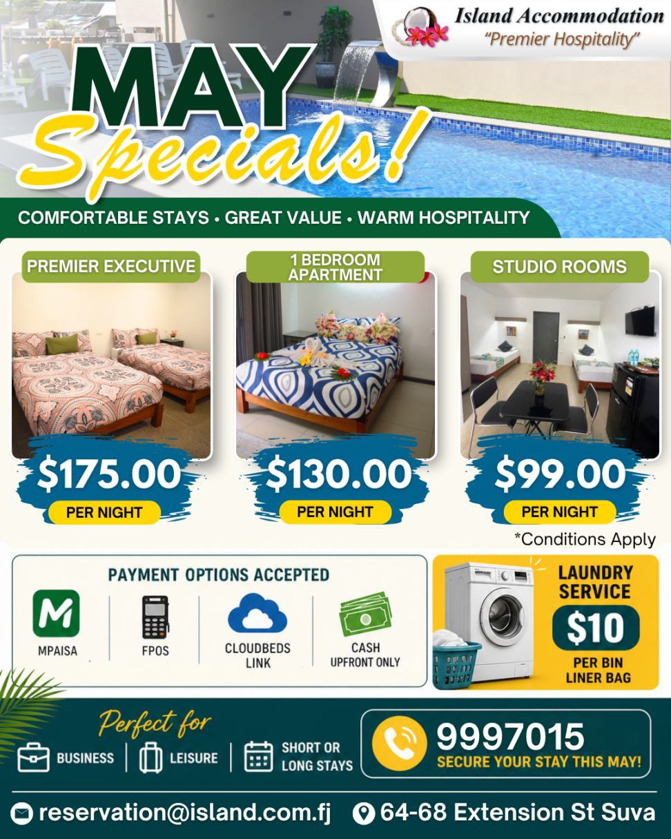 May Specials – Island Accommodation