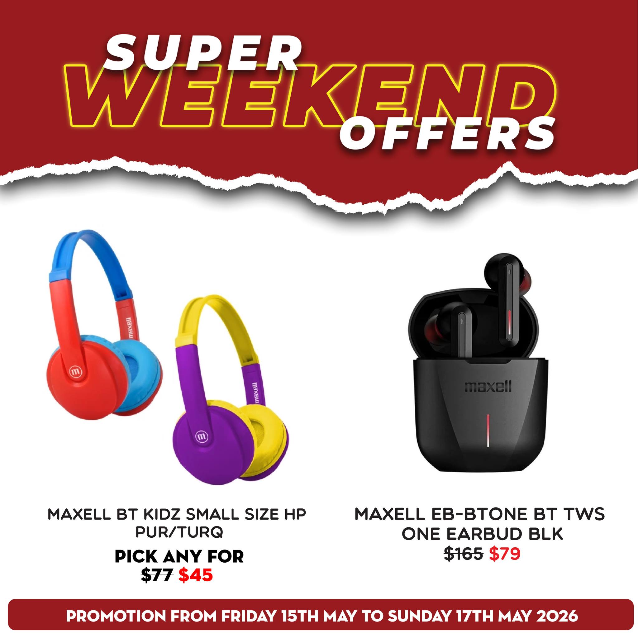 Super Weekend Offers