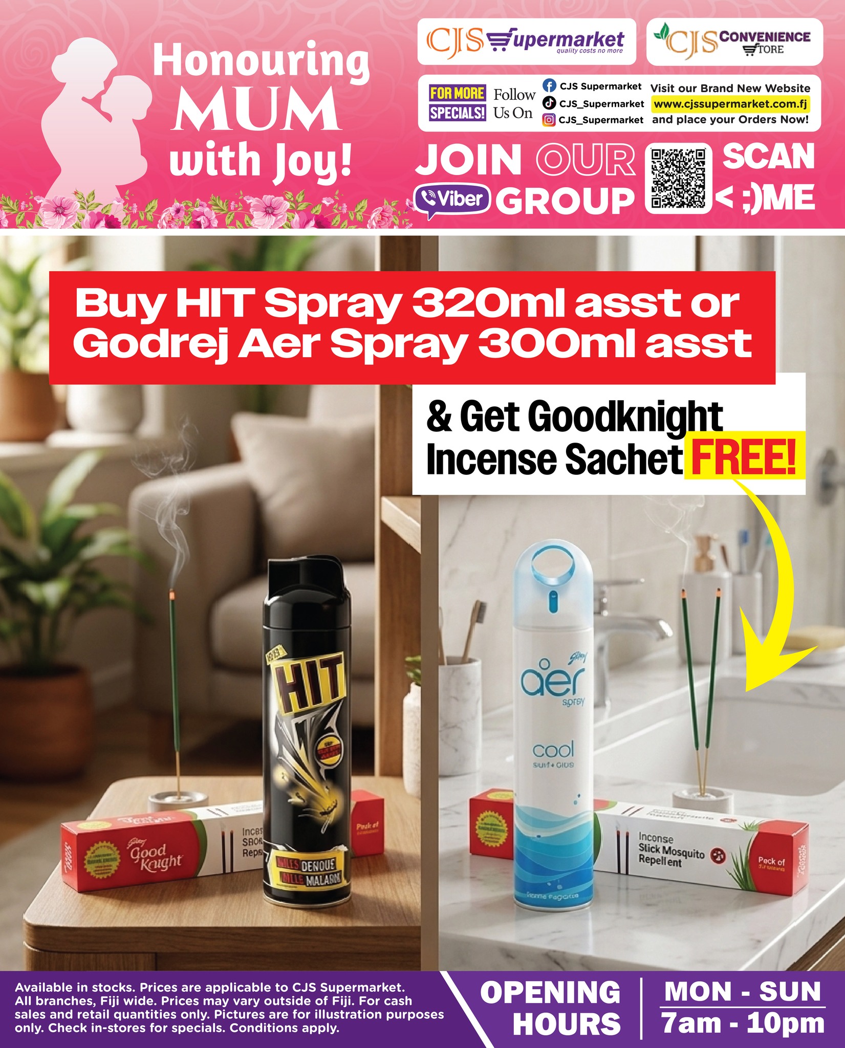 Buy HIT or Godrej Spray & Get Goodknight Incense FREE