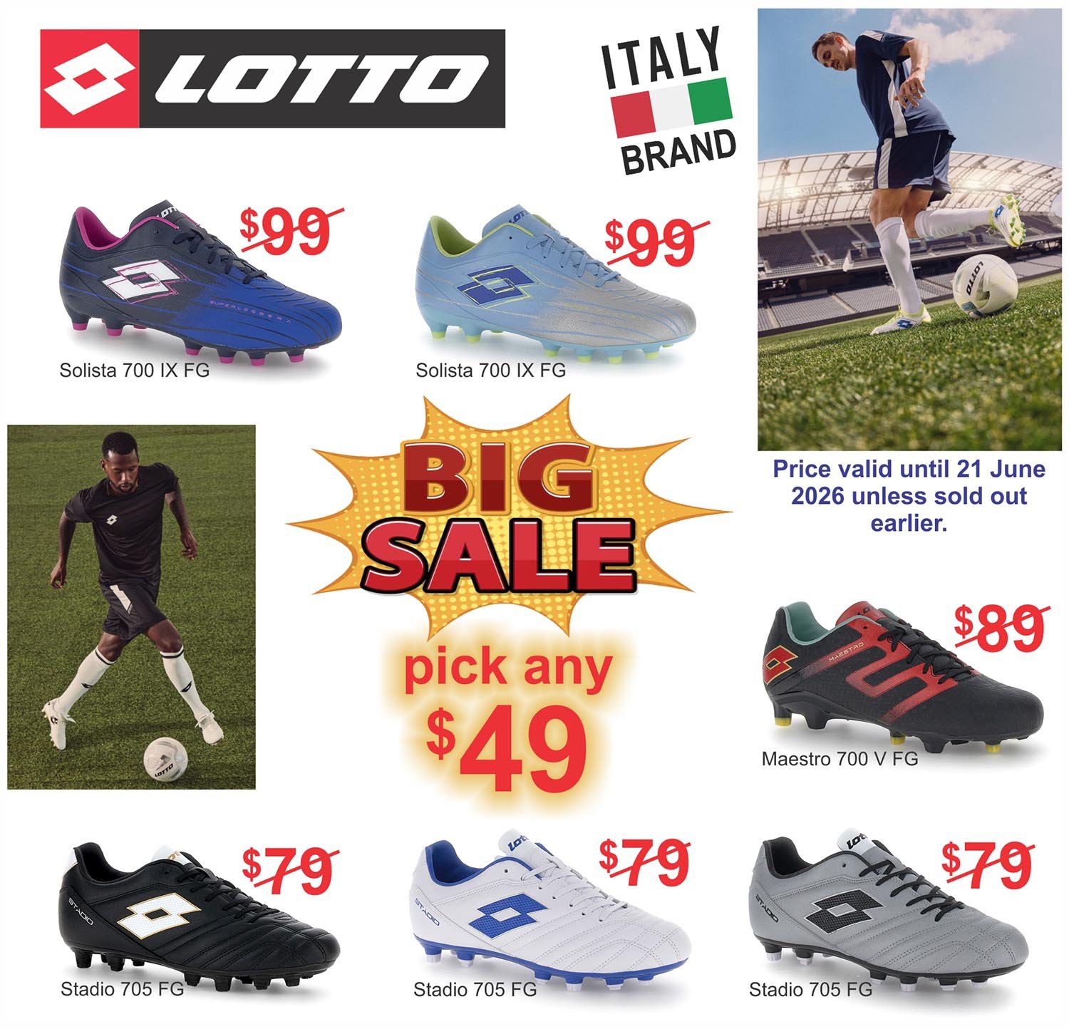 Lotto Football Boots Big Sale - Page 1