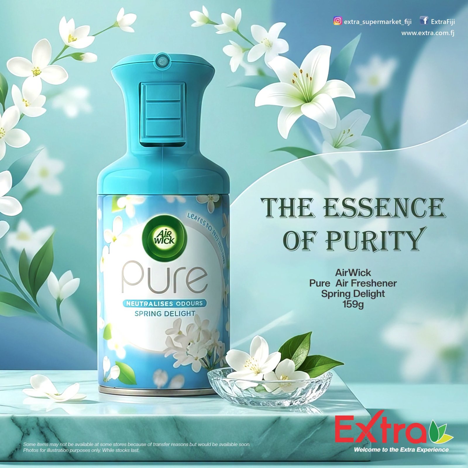 AirWick Pure Spring Delight Air Freshener 159g