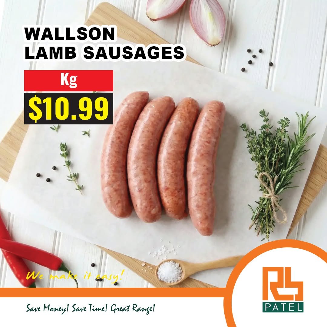 Wallson Lamb Sausages