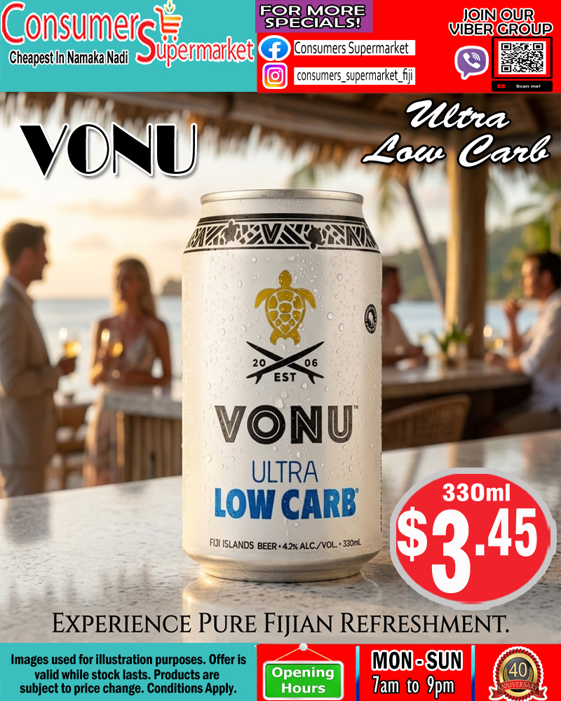 VONU Ultra Low Carb Beer