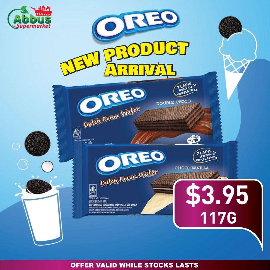 OREO Dutch Cocoa Wafer - New Product Arrival
