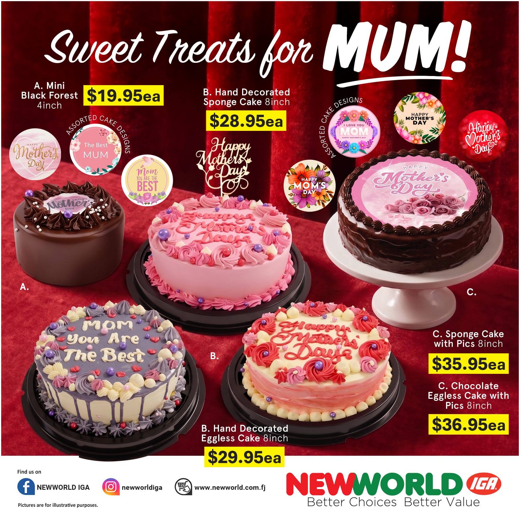 Sweet Treats for MUM!