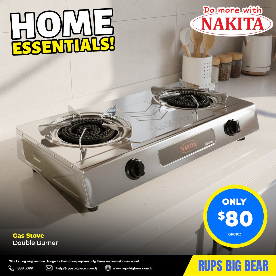 Gas Stove Double Burner