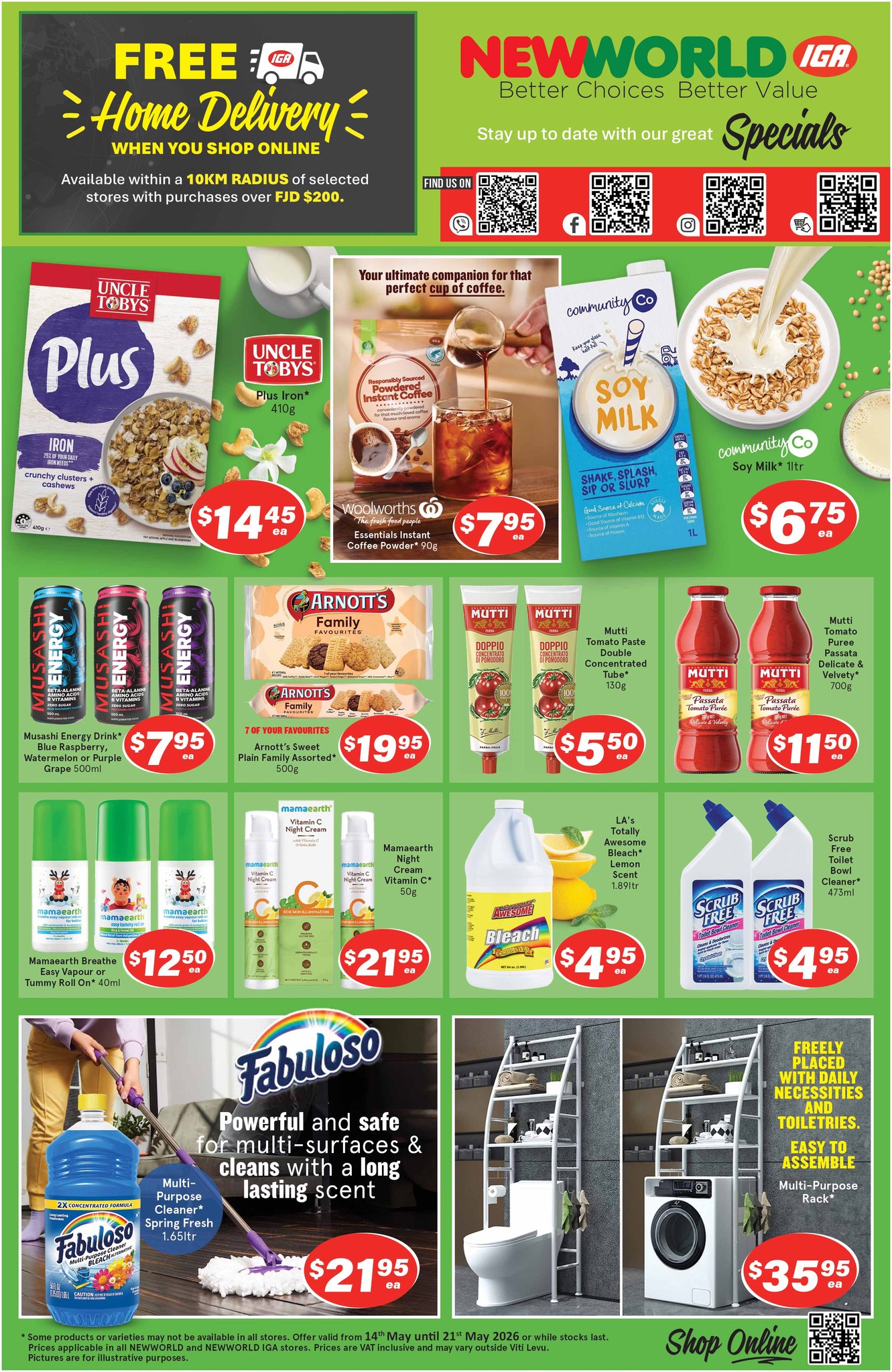 NEWWORLD IGA Weekly Specials & Home Delivery