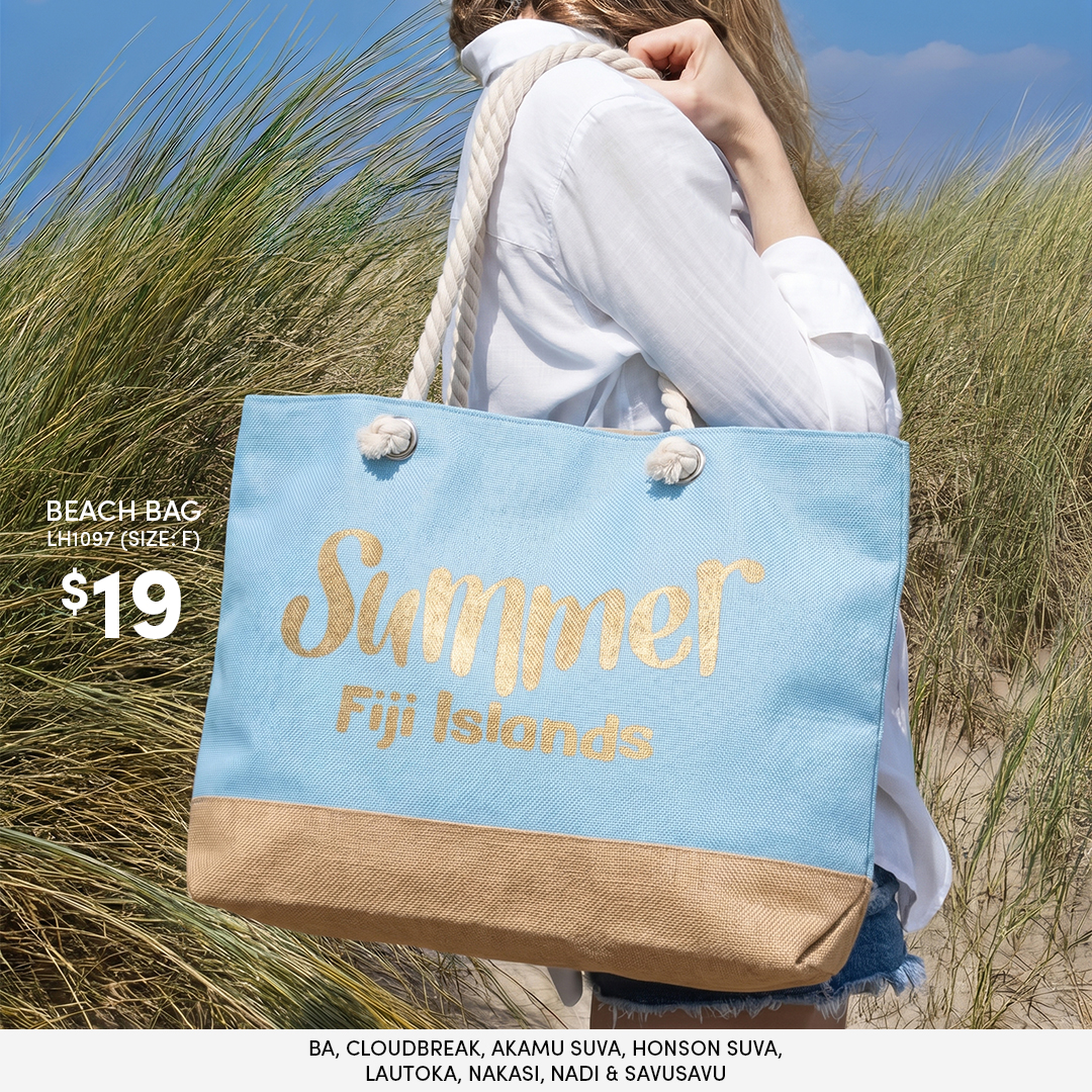 Summer Fiji Islands Beach Bag
