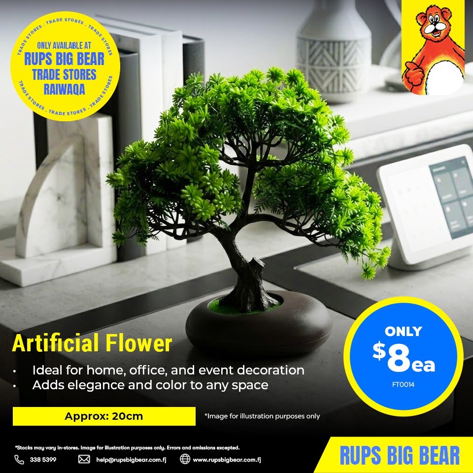 Artificial Flower Bonsai Tree Decoration