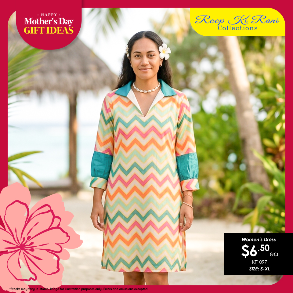 Women's Dress - Chevron Pattern