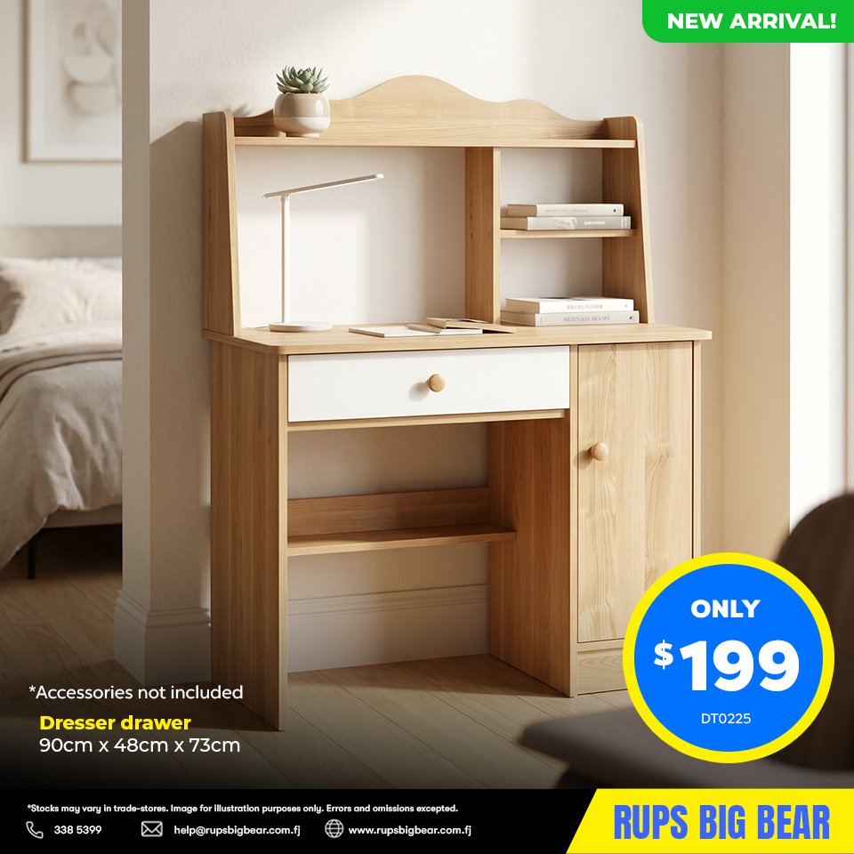 Dresser Drawer with Shelving