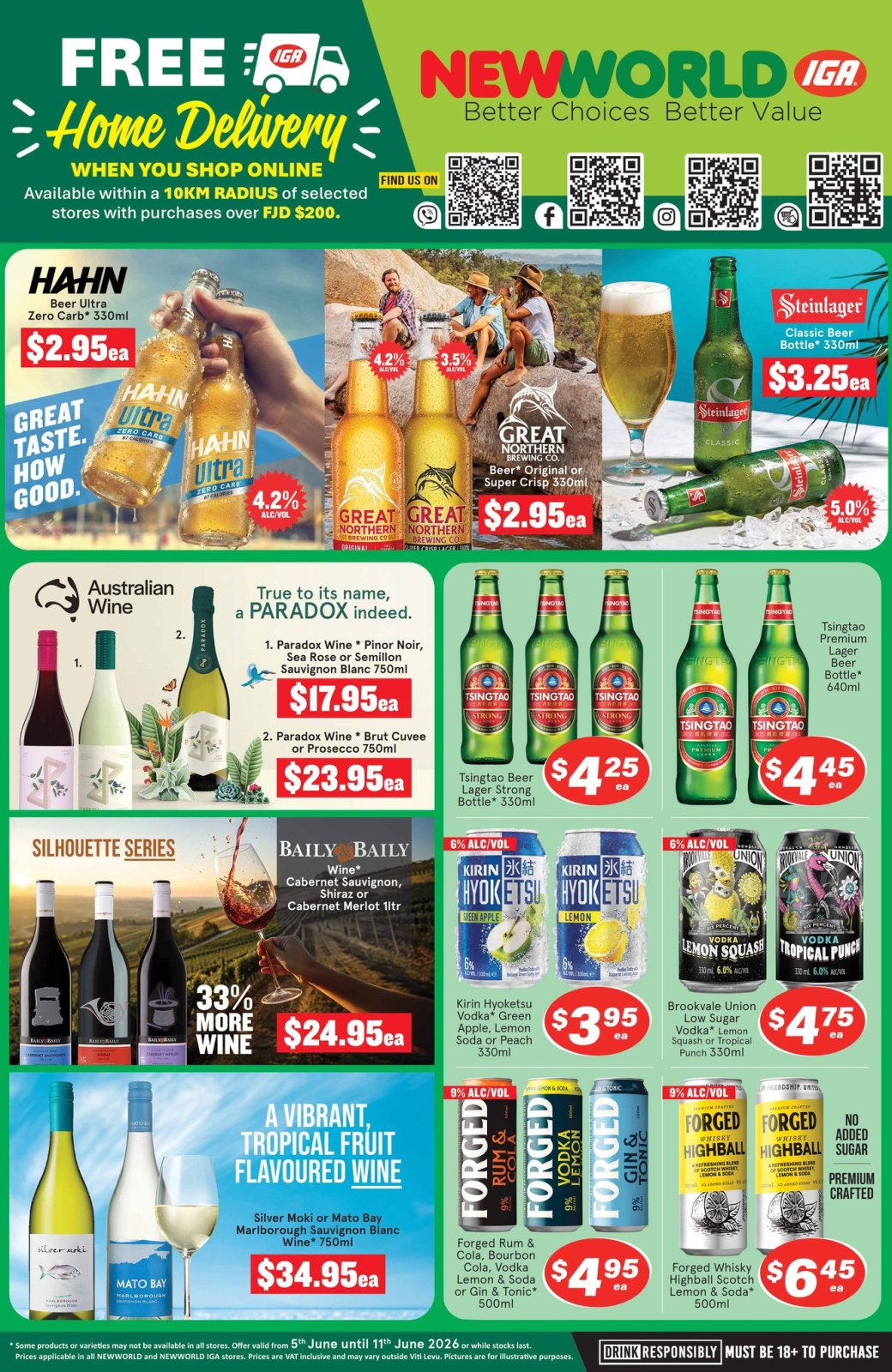 New World IGA Weekly Specials – Beer & Wine Promotion - Page 1