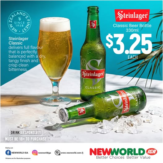 Steinlager Classic Beer Bottle 330ml