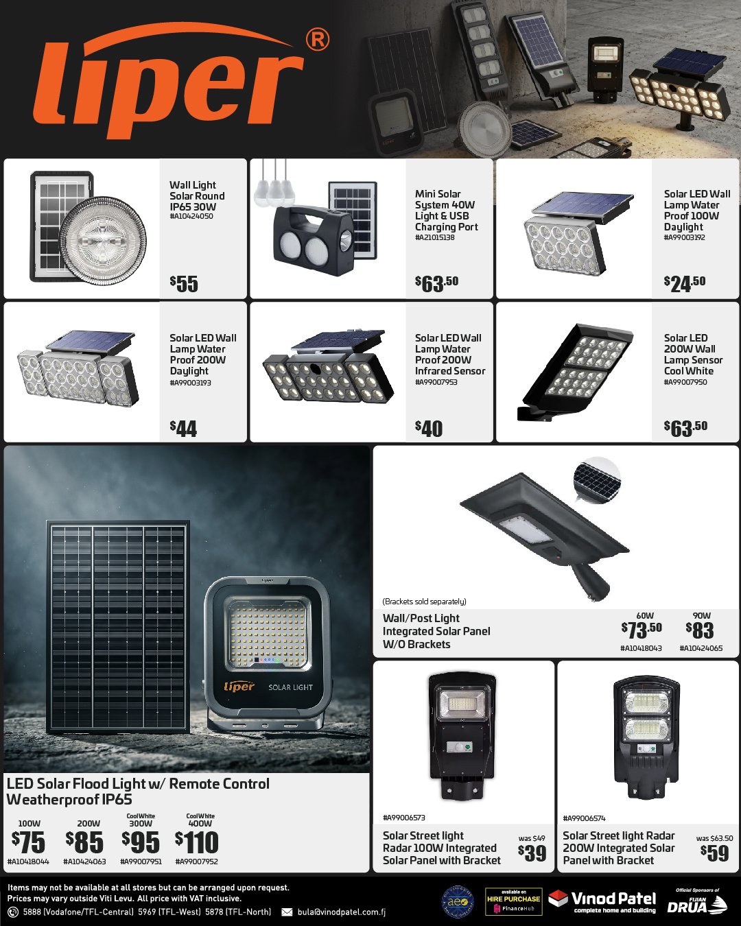 Liper Solar Lighting Products - Page 1