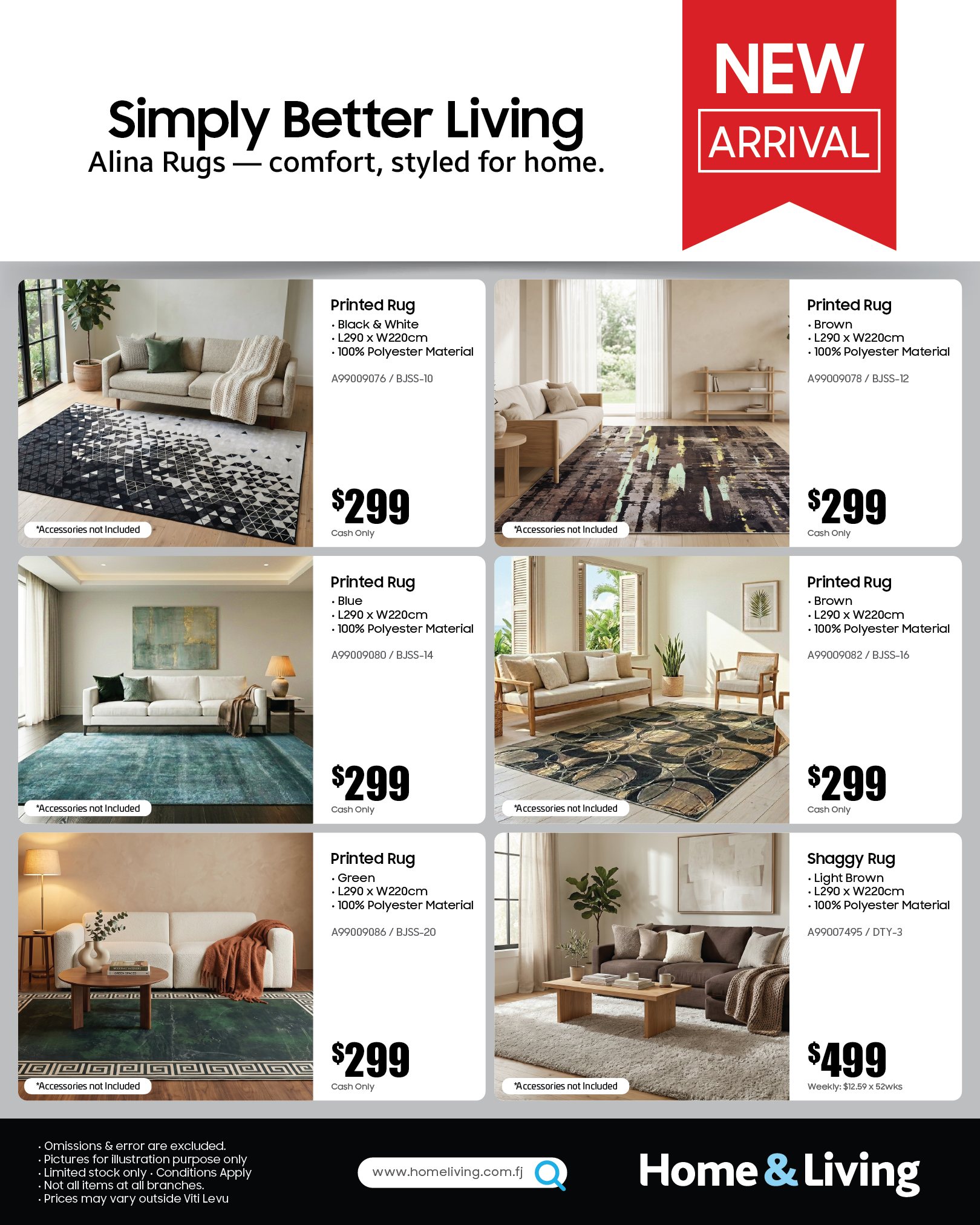 Alina Rugs — New Arrival Collection